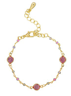 Pink Crystal Kate Bracelet - Tiger Tree
