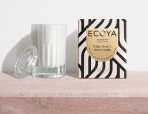 Ecoya White Musk & Warm Vanilla Celebration Mini Candle