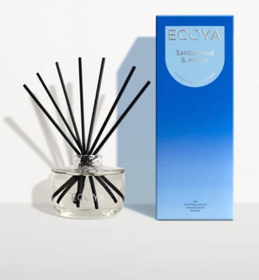 Ecoya Sandalwood & Amber Reed Diffuser