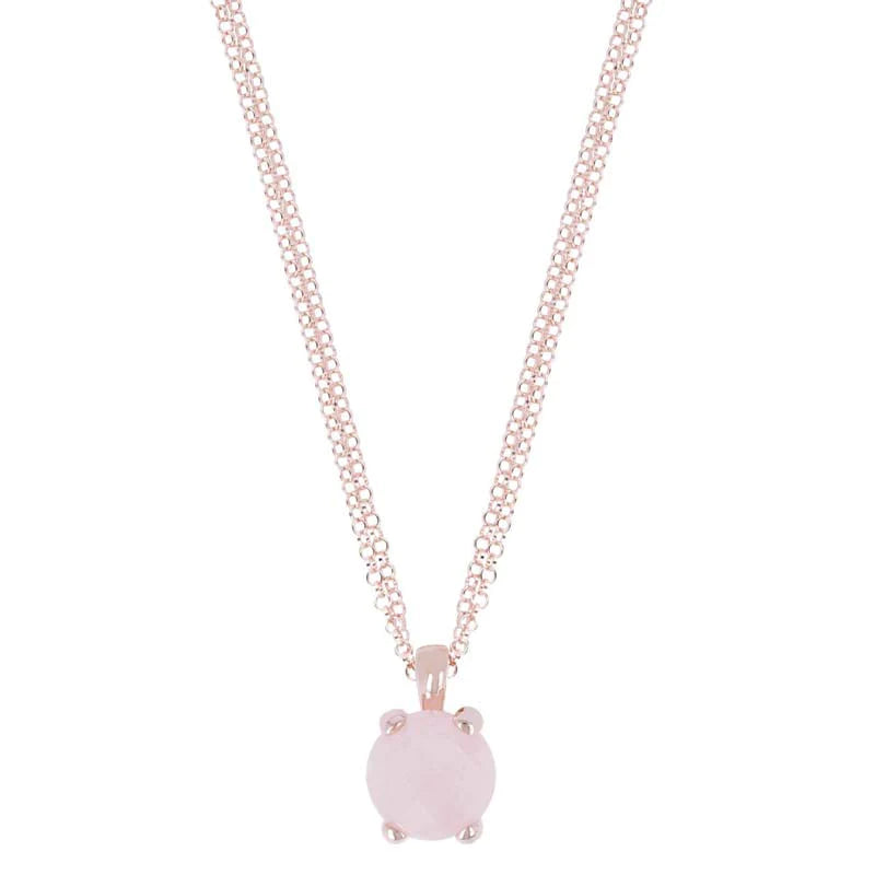 Felicia Rose Quartz Necklace