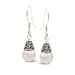 Ball Filagry Sterling Silver Earrings