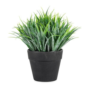 Potted Artificial Ponytail Grass