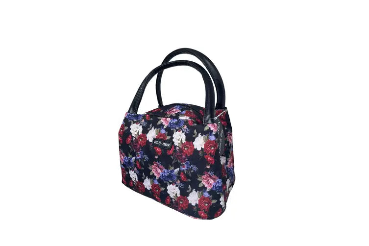 Lunch Bag-Black Floral