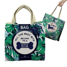 Load image into Gallery viewer, All The Best Bits Belong To A Bitsa Reusable Shopping Bag
