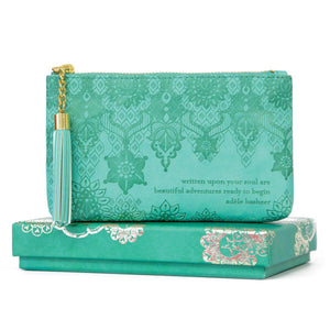 Tahitian Turquoise Coin Purse