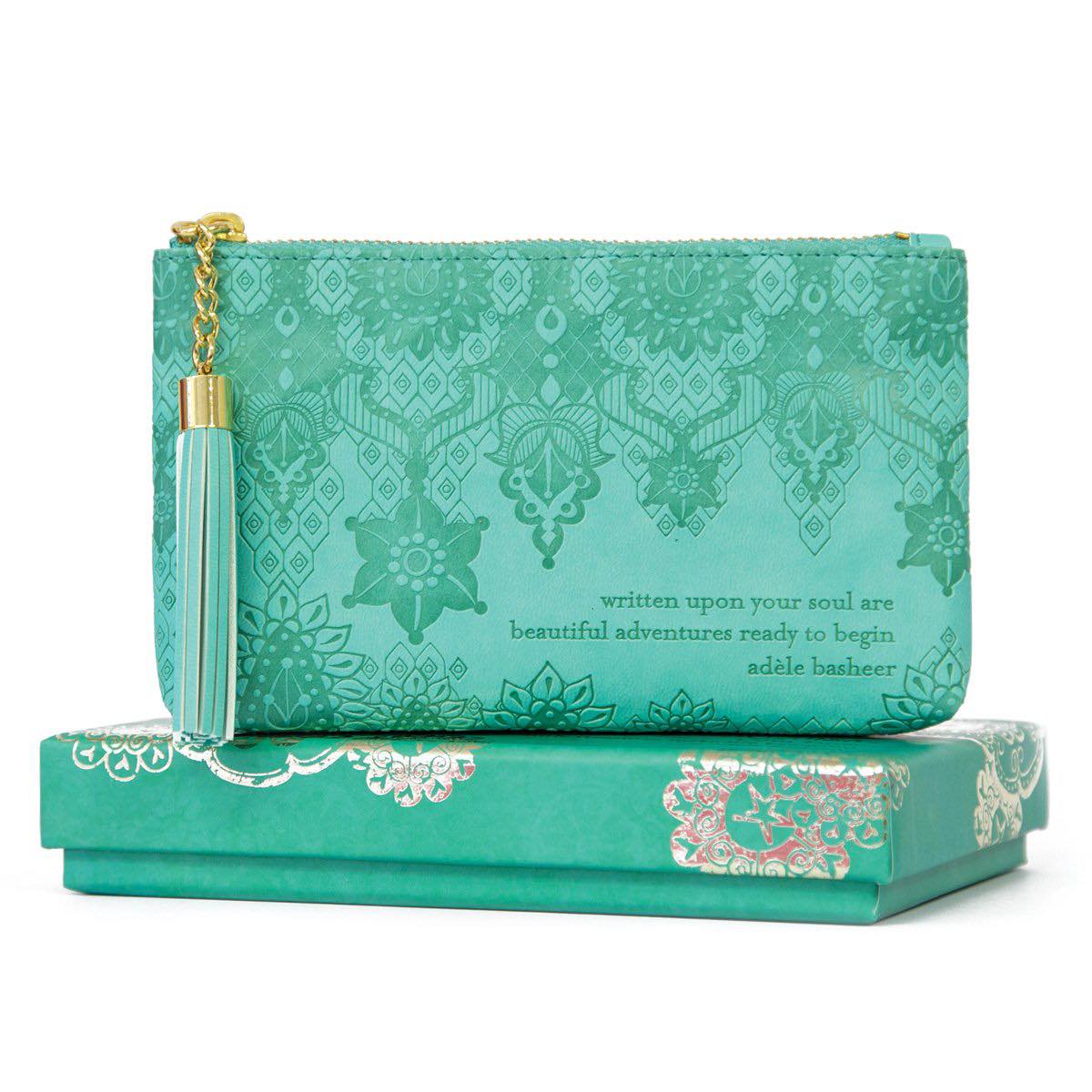 Tahitian Turquoise Coin Purse