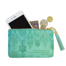 Load image into Gallery viewer, Tahitian Turquoise Coin Purse

