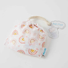 Load image into Gallery viewer, Rainbow Muslin Bib 2pk
