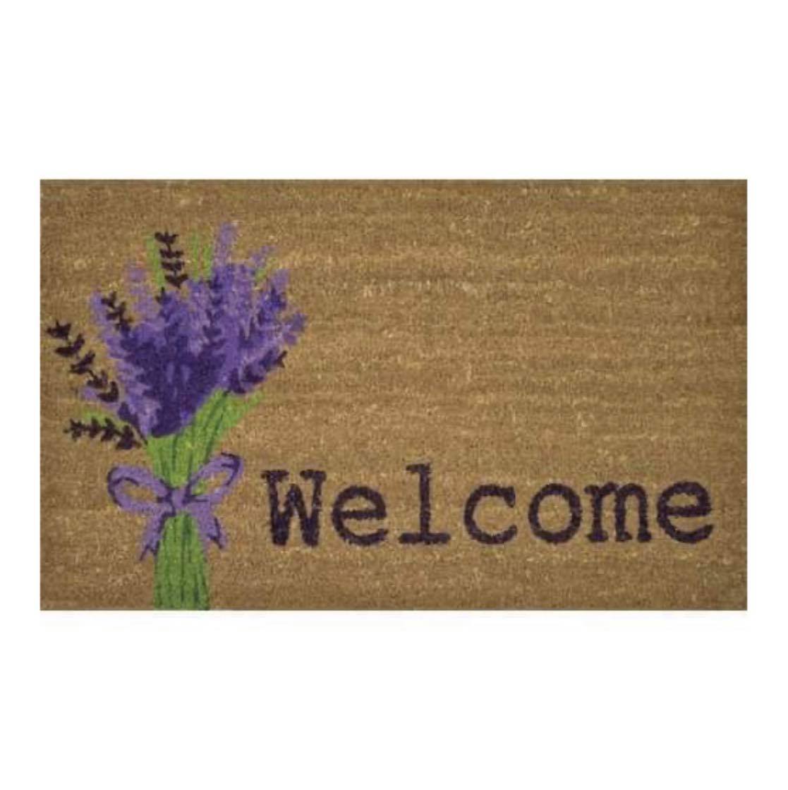 Welcome Lavender Doormat