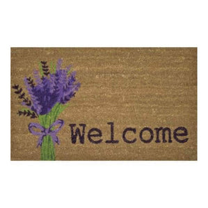 Welcome Lavender Doormat