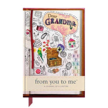 Load image into Gallery viewer, Dear Grandma From You To Me Journal (N/B)
