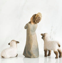 Load image into Gallery viewer, Willow Tree Nativity - Little Shepherdess
