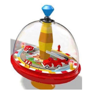 Fire Engine Electric Spinning Top