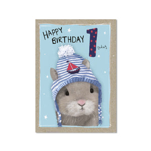 Card - Happy Birthday 1 Today Boy (Fancy Pants)