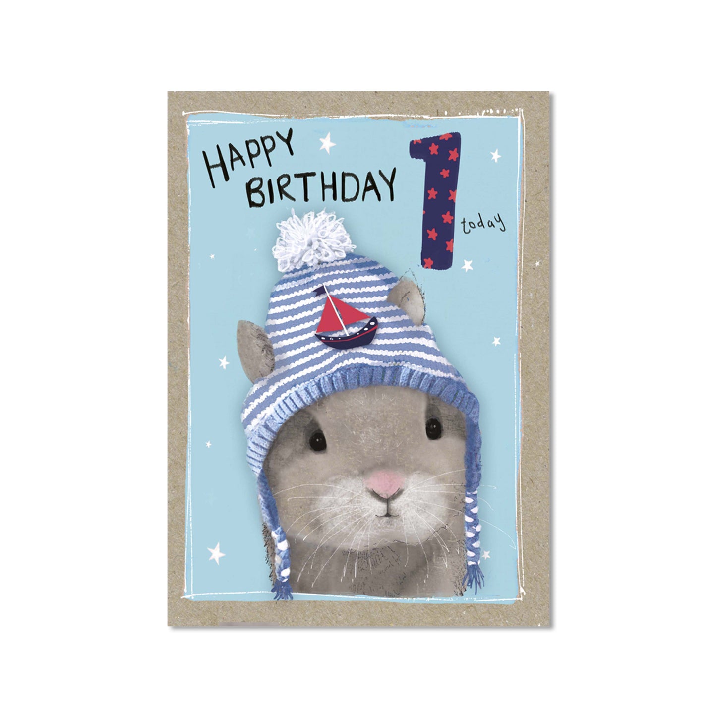 Card - Happy Birthday 1 Today Boy (Fancy Pants)