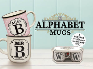 Alphabet Mugs - Mrs E