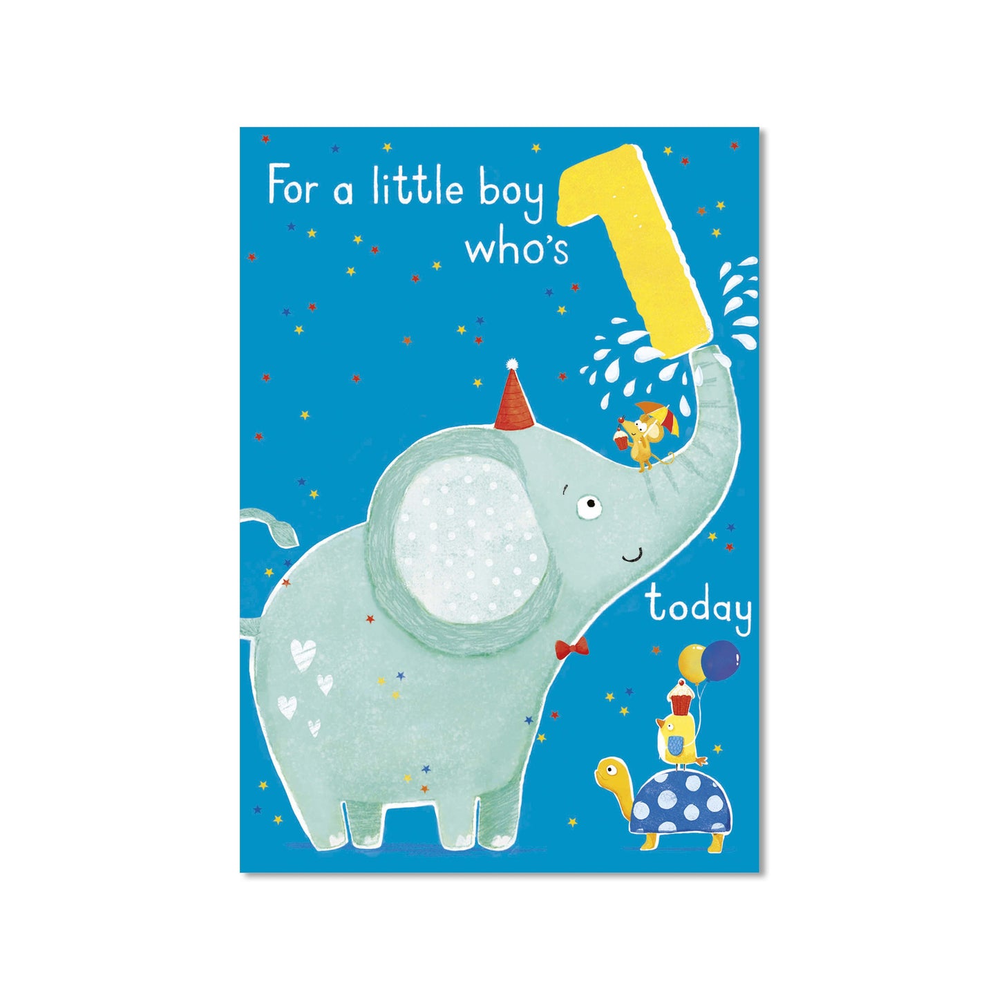 Card - For A Little Boy Who's 1 Today (100% Kids)