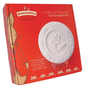 Bunnykins 3D Handprint Keepsake Box