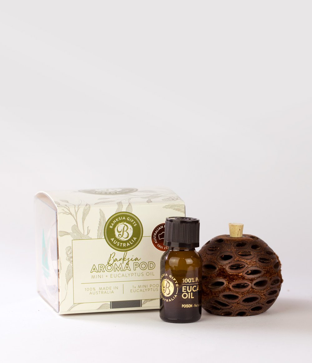 Banksia Aroma Mimi Pod & Eucalyptus Oil