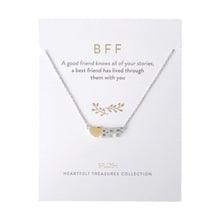Load image into Gallery viewer, Heartfelt Bff Sterling Silver Necklace
