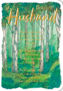 Card - Dearest Husband (Morning Star)