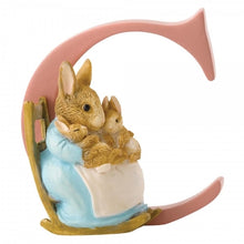 Load image into Gallery viewer, Beatrix Potter Alphabet - C (mrs Rabbit And Bunnies)
