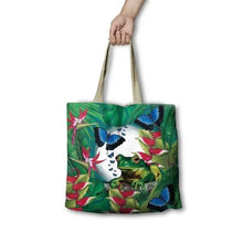 Load image into Gallery viewer, Green Frog Reusable Shopping Bag
