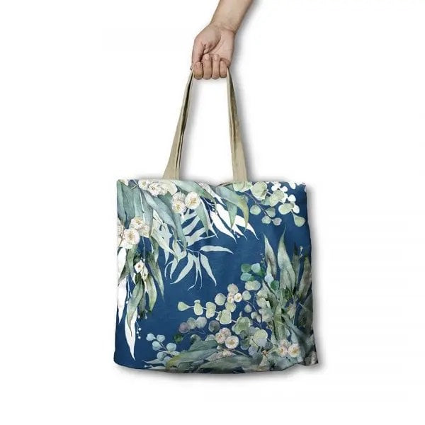 Native Eucalypt Reusable Shopping Bag