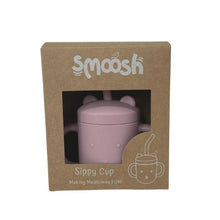 Load image into Gallery viewer, Smoosh Pink Sippy Cup
