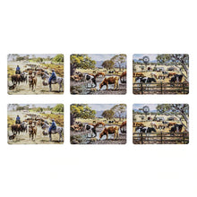 Load image into Gallery viewer, Grazing Paddocks Placemats 6pk
