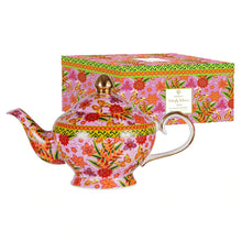 Load image into Gallery viewer, Butterfly Heliconia 900ml Infuser Teapot

