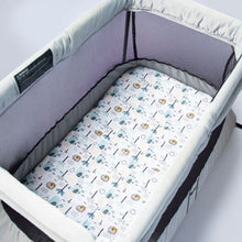 Load image into Gallery viewer, Padded Fitted Cot Sheet
