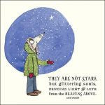 Card - They Are Not Stars But Glittering Souls (twigseeds)