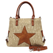 Load image into Gallery viewer, Navajo Canvas Star Bag
