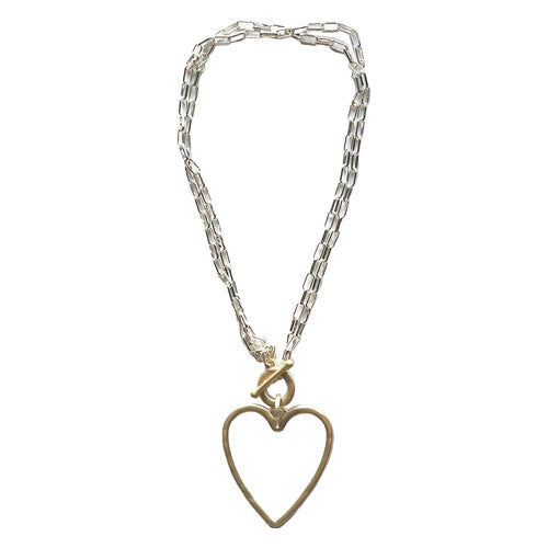 Necklace - Silver Heart
