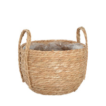 Load image into Gallery viewer, Rhea Set of 3 Seagrass Baskets with Handles
