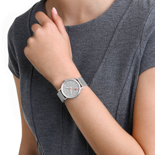 MONDAINE OFFICIAL SWISS RAILWAYS CLASSIC GREY