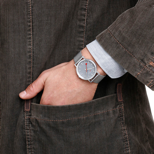 MONDAINE OFFICIAL SWISS RAILWAYS CLASSIC GREY