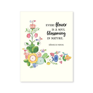 Flowers Twigseeds 24 Affirmations Cards