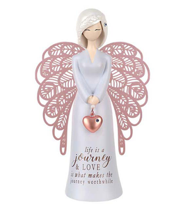 You Are An Angel Life Is A Journey Figurine