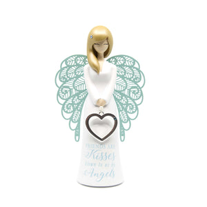 You Are An Angel Friends Are Kisses Figurine