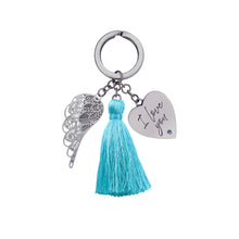 Load image into Gallery viewer, You Are An Angel I Love You Keychain
