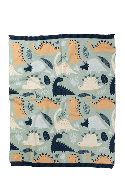 Penni Dino Cotton Blanket