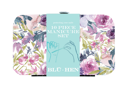 Peonie Rose 10 Piece Manicure Set