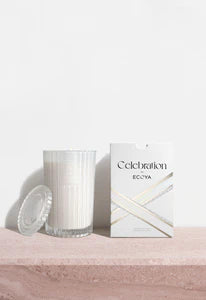 Ecoya White Musk & Warm Vanilla Celebration Candle