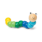 Jointed Wooden Wiggly Worm
