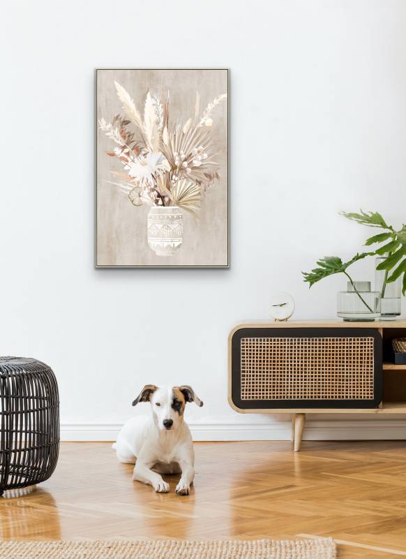 Natural Vase Canvas