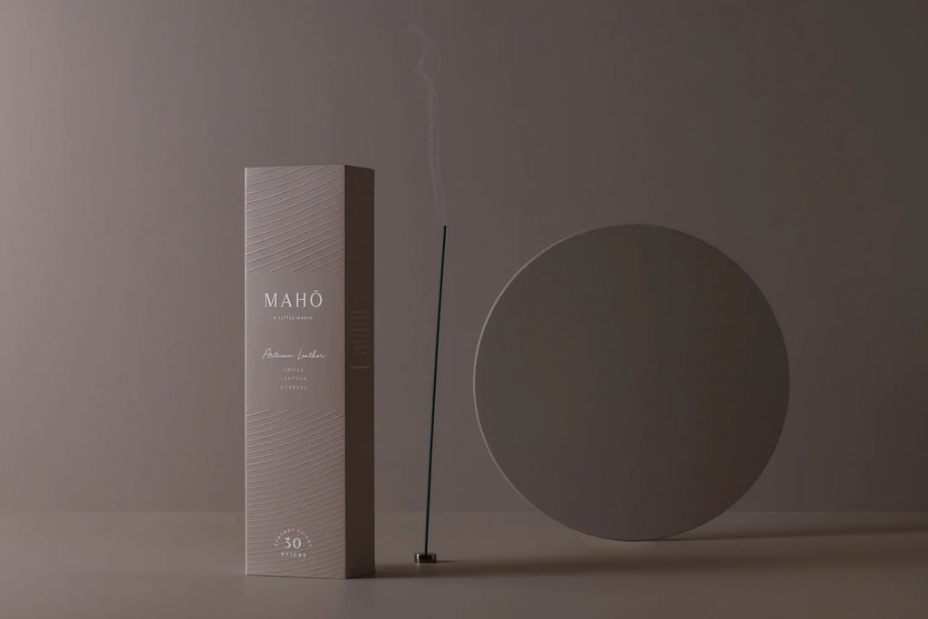Maho Artisan Leather- Smoke Leather Cypress
