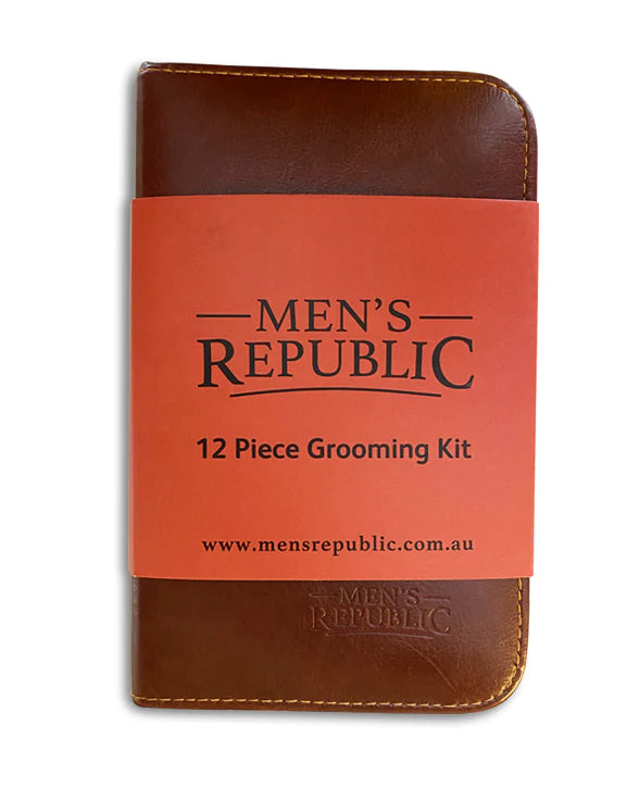Mens Grooming Kit - 12 Piece