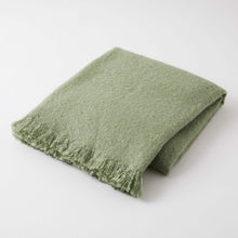 Load image into Gallery viewer, Morgan Boucle Throw -Sage
